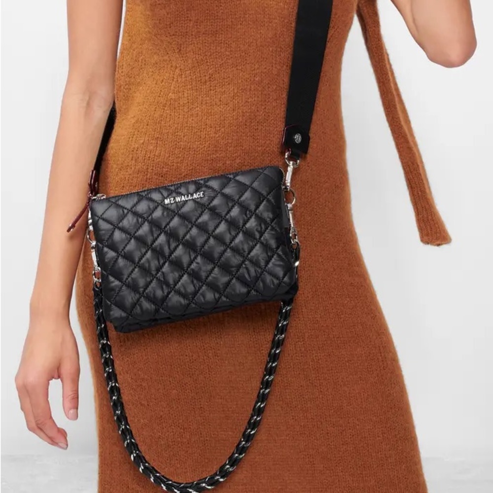 MZ Wallace Crosby Pippa Quilted Crossbody Bag